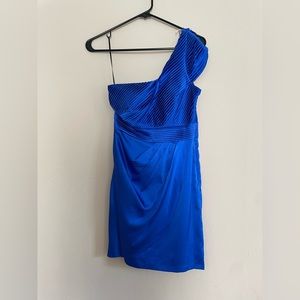 Stunning Blue Silk Dress